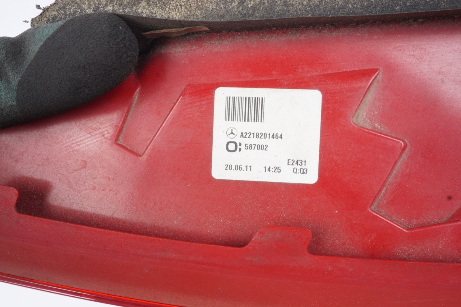 2010 - 2013 Mercedes W221 S550 S500 Rear Right Side Tail Light Taillight Lamp