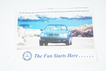 MERCEDES-BANZ C-CLASS OWNER'S MANUAL BOOK W/ CASE OEM