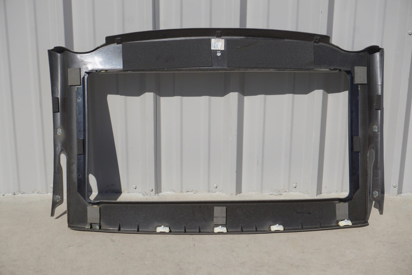 03-06 Mercedes R230 SL55 AMG SL500 Roof Top Headliner Trim Gray 2307903845 OEM