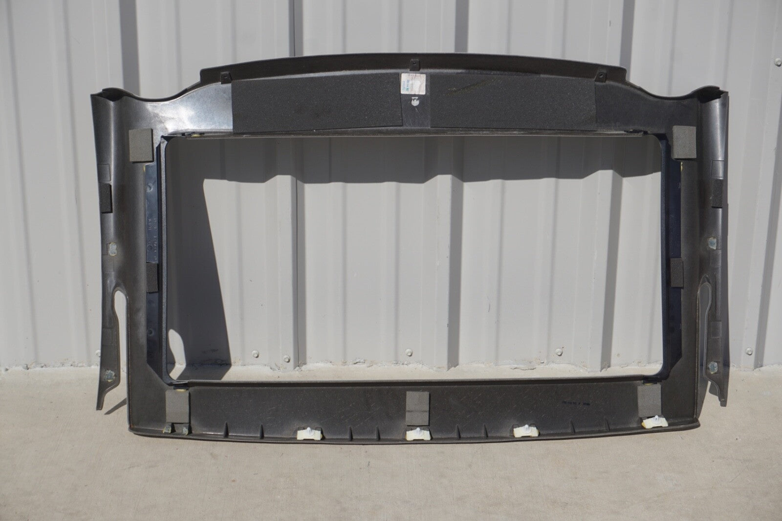 03-06 Mercedes R230 SL55 AMG SL500 Roof Top Headliner Trim Gray 2307903845 OEM