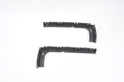 11-14 AUDI A8 A8L REAR BUMPER GUIDE BRACKET LEFT & RIGHT OEM