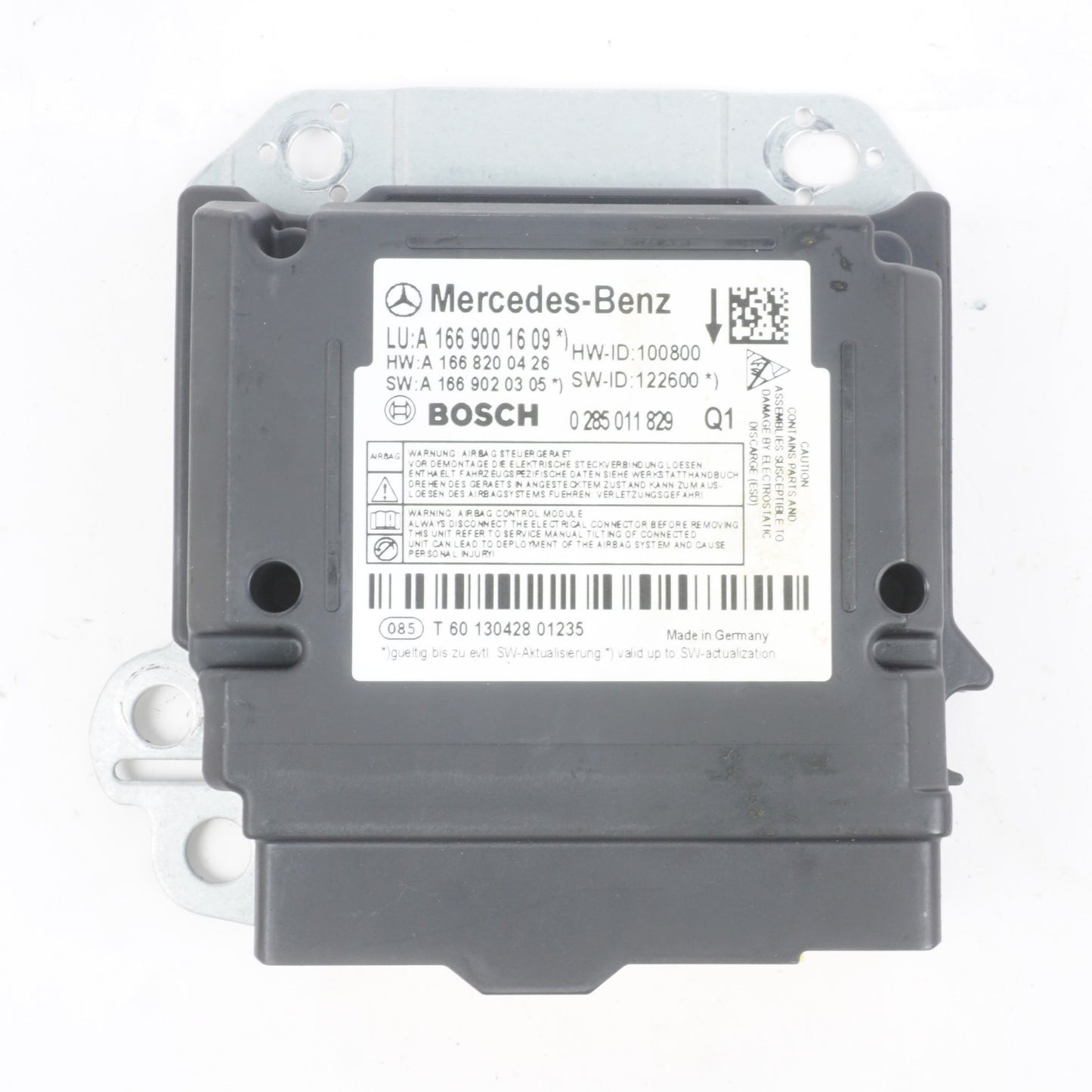 2012-2016 Mercedes ML GL Control Module Computer A1669001609 OEM