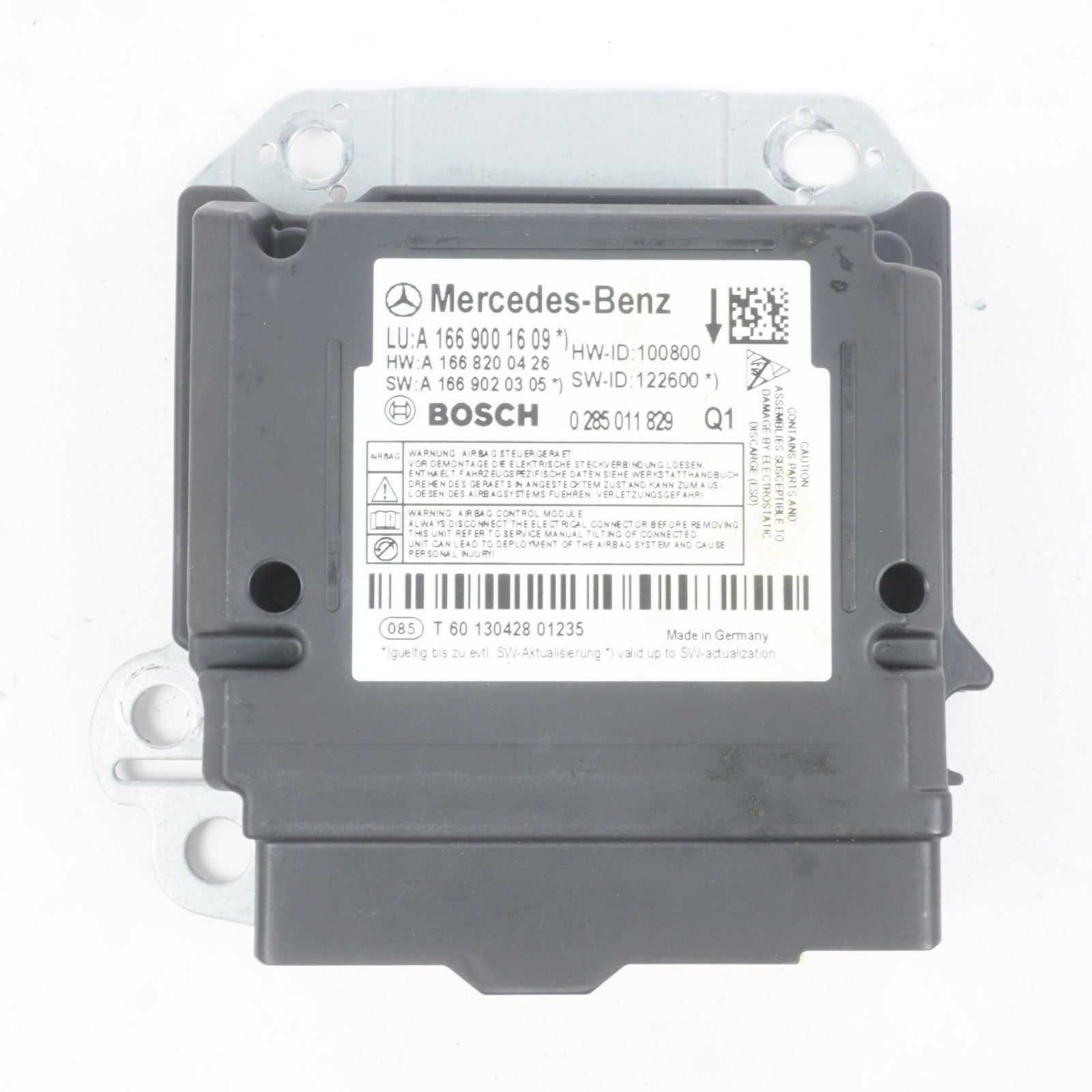 2012-2016 Mercedes ML GL Control Module Computer A1669001609 OEM