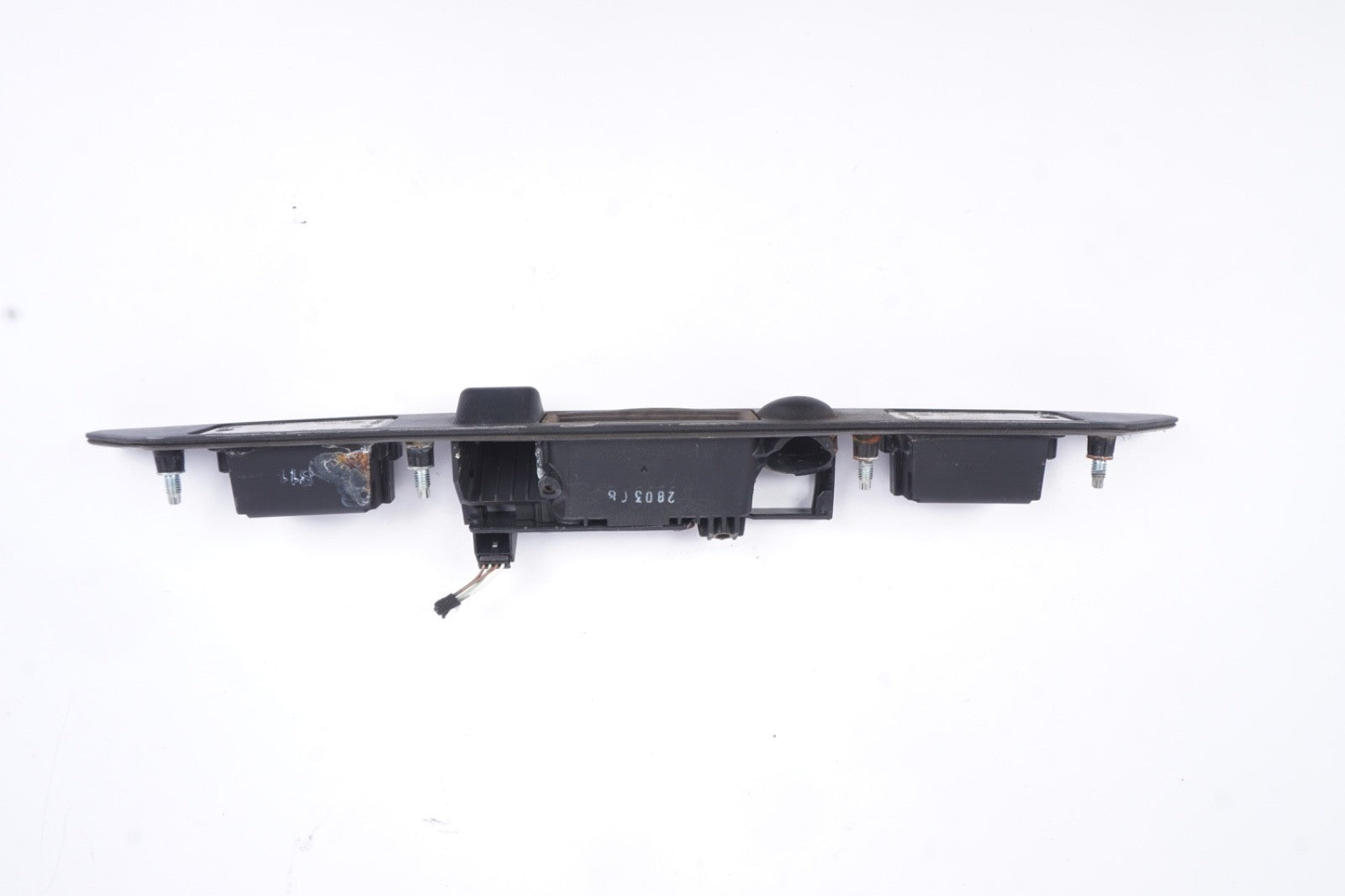 2007 - 2010 AUDI A8 Trunk Lid Handle License Plate Light Trim 4E0827574H OEM