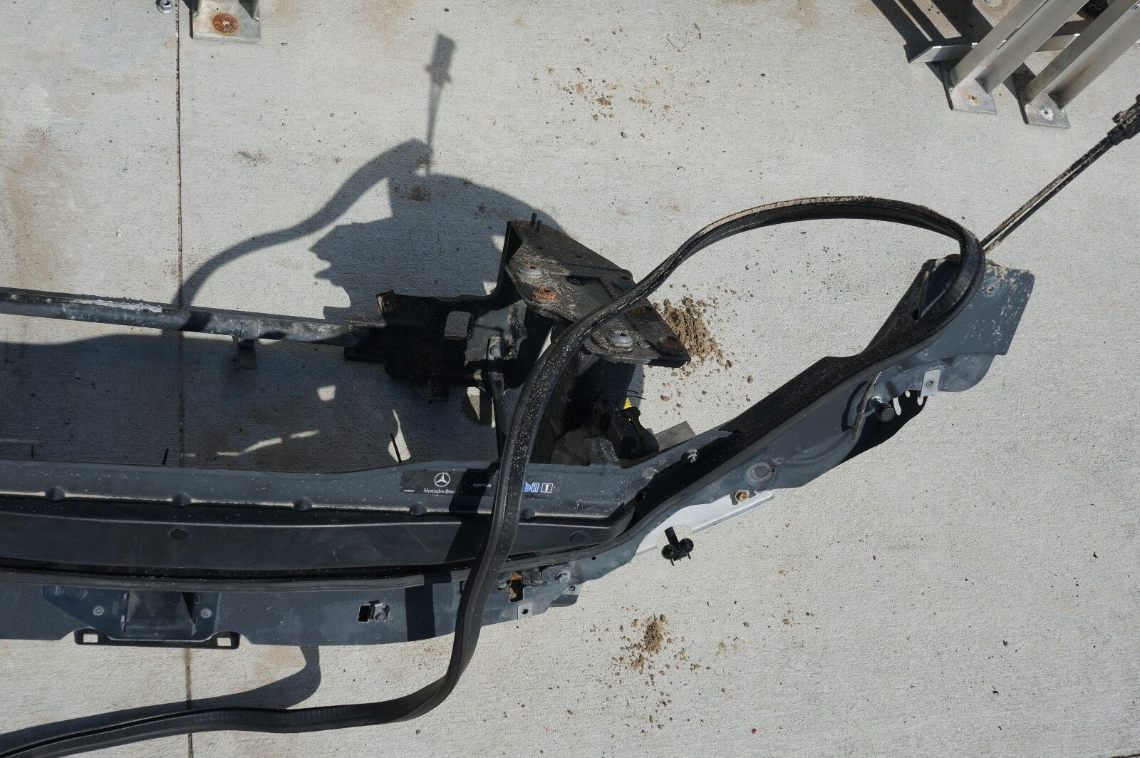 03-08 Mercedes Benz R230 SL500 Radiator Support - Tie Bar Reinforcement