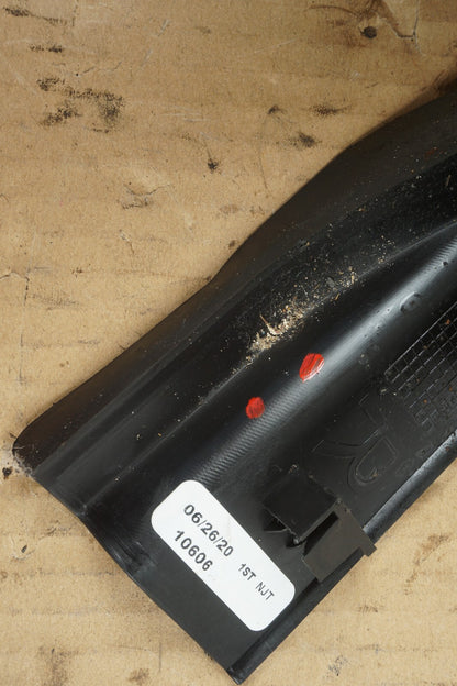 17-20 CHRYSLER PACIFICA FRONT RIGHT SIDE SEAT RAIL COVER TRIM OEM