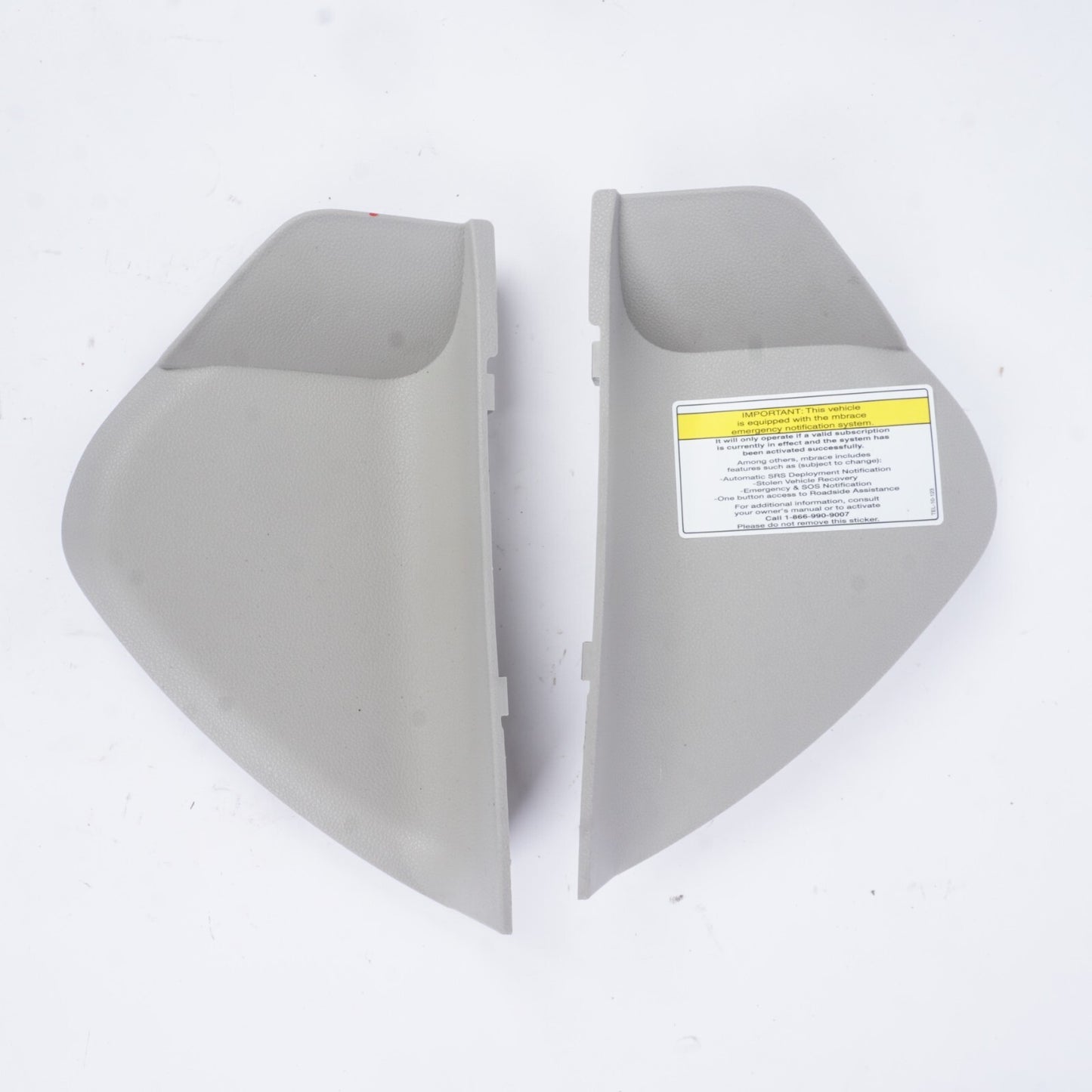 2006-2011 Mercedes ML350 ML500 Dash End Cover Trim Left & Right OEM