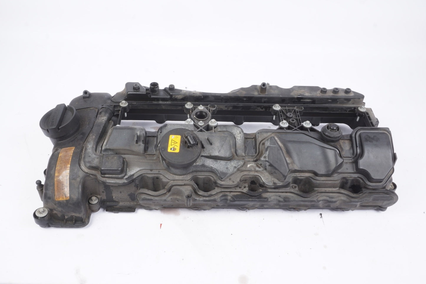 2007-2013 BMW 640 535 3.0L MOTOR TURBO ENGINE CYLINDER HEAD VALVE COVER 70355139