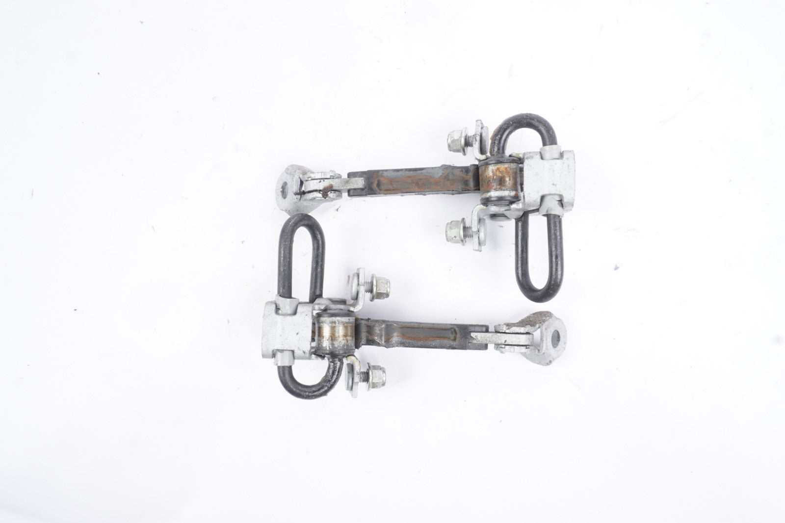 12-17 2012 Fiat 500 FRONT RIGHT PASSENGER DOOR HINGE STOPPER STRAP CHECK PAIR