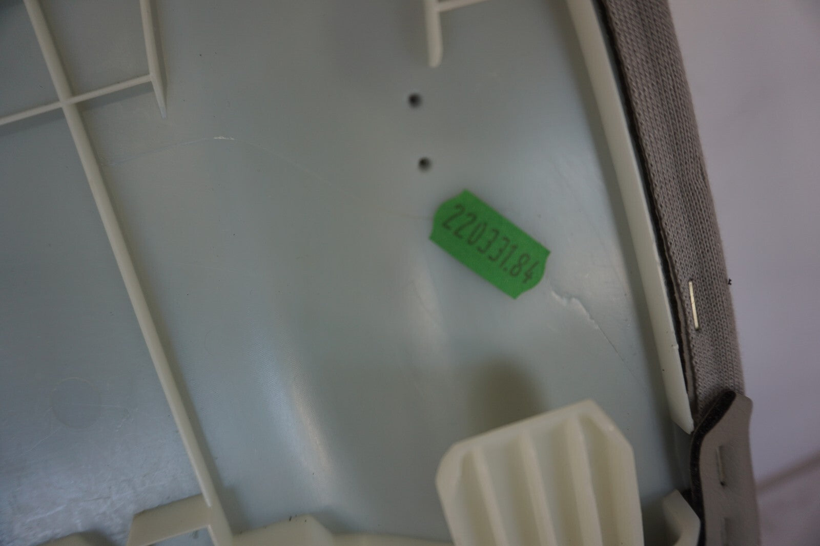 08-14 Mercedes C250 C300 C350 Front Right Passenger Seat Back Cover Panel OEM