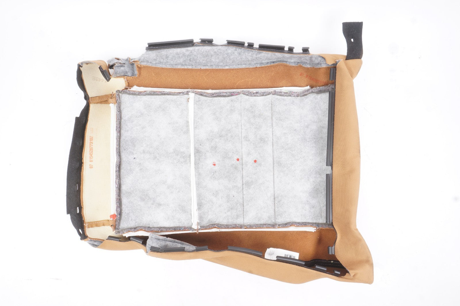 10-17 Mercedes E350 W207 Coupe Rear Left Seat Cushion Bottom Lower Cover OEM