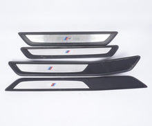 10-15 OEM BMW F02 740 750 Door Sill Plate Molding Trim M SPORT Left Right SET