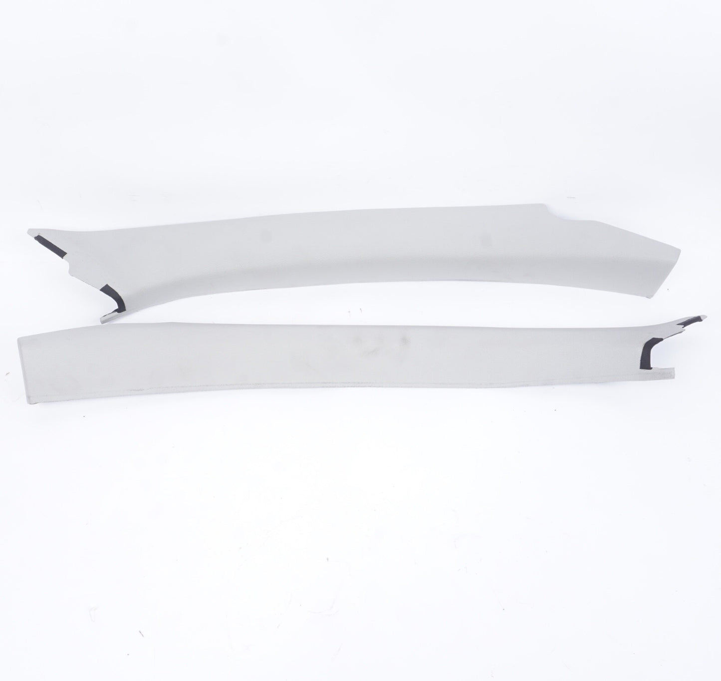 14-17 MERCEDES W207 E400 E350 COUPE FRONT RIGHT LEFT TRIM A PILLAR OEM GRAY