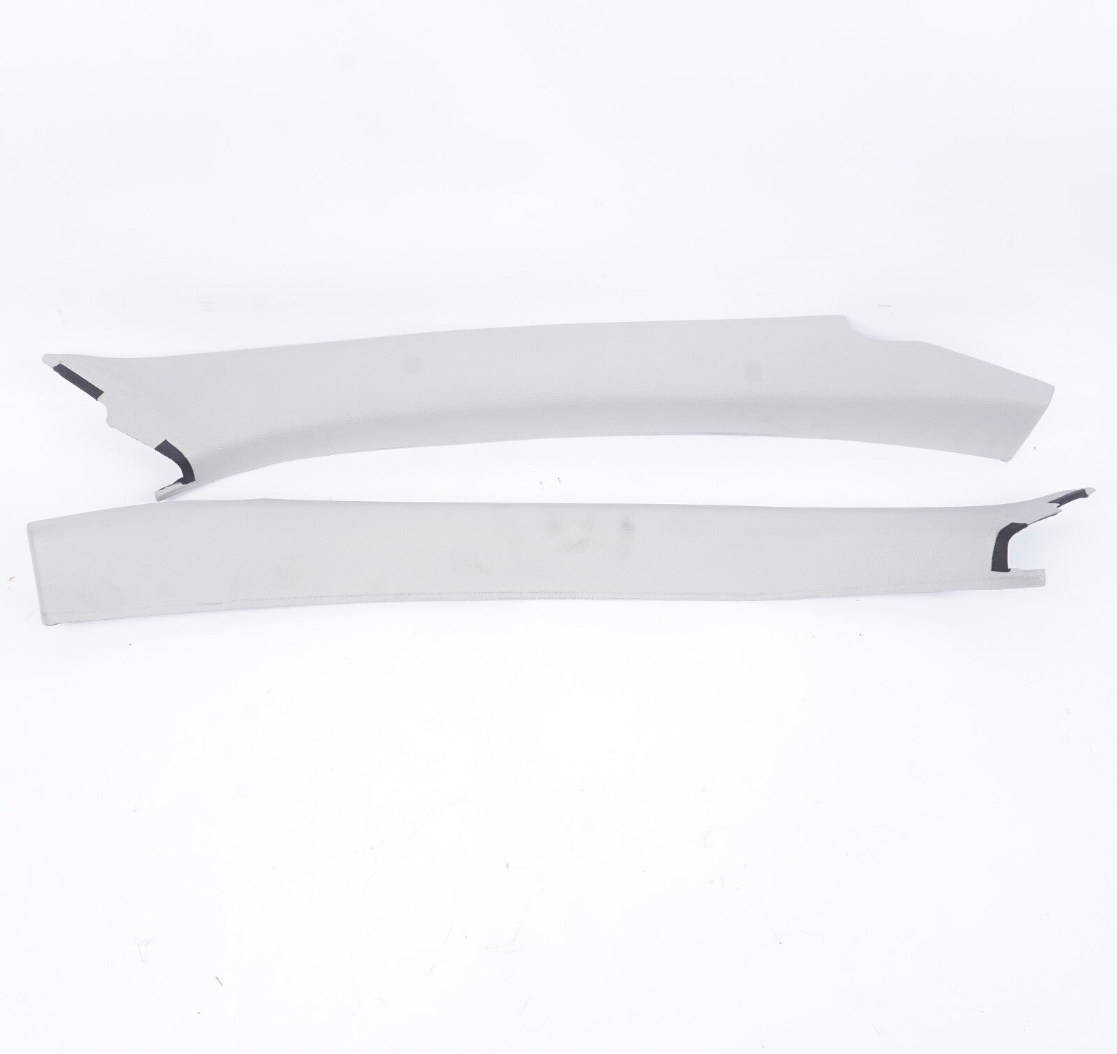 14-17 MERCEDES W207 E400 E350 COUPE FRONT RIGHT LEFT TRIM A PILLAR OEM GRAY