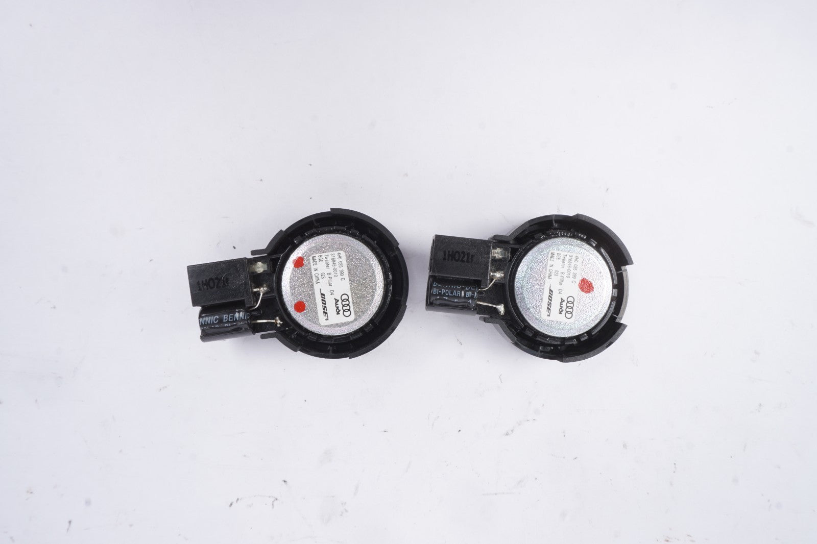 2011-2018 AUDI A8 D4 B Pillar BOSE Tweeter Speaker Set Of 2 OEM