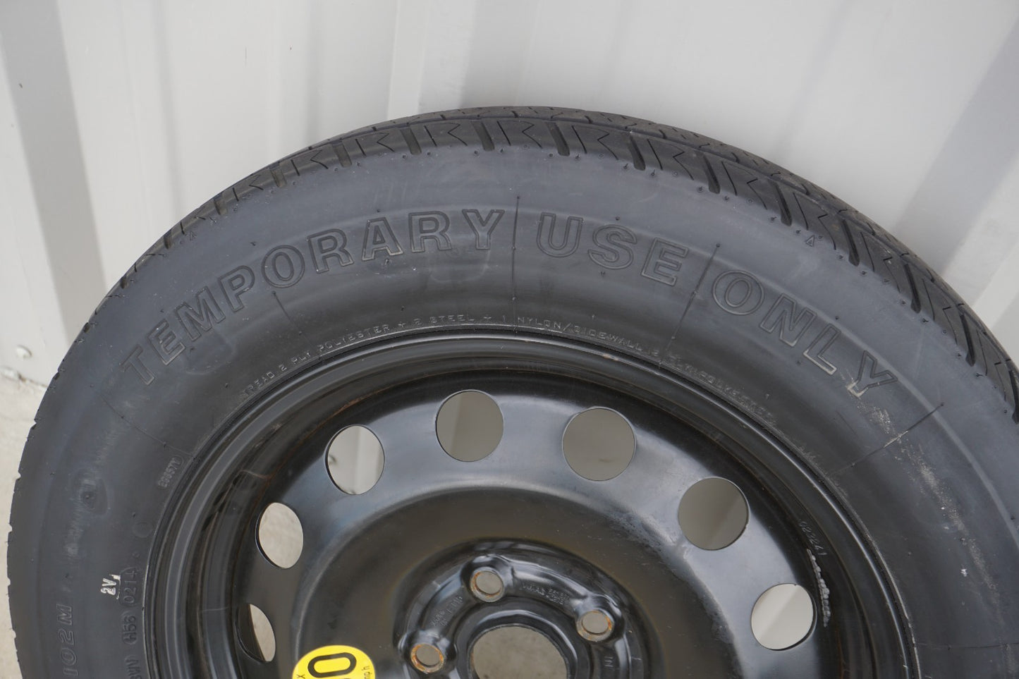 12-22 Volkswagen Passat Spare Tire 3.5Jx16 T135/90R16 OEM