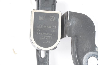 14-20 Mercedes S550 W222 Front Left Driver Suspension Height Level Sensor OEM