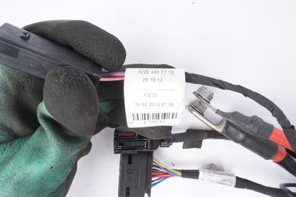 2014 -2017 MERCEDES S550 W222 BATTERY STARTER CABLE WIRE HARNESS OEM A2224407713