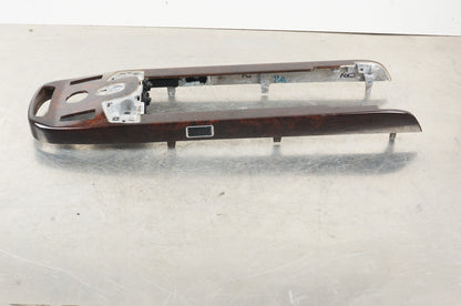 07-09 Mercedes W221 S450 S550 AMG Center Console Trim Bezel Wood 2216800234 OEM