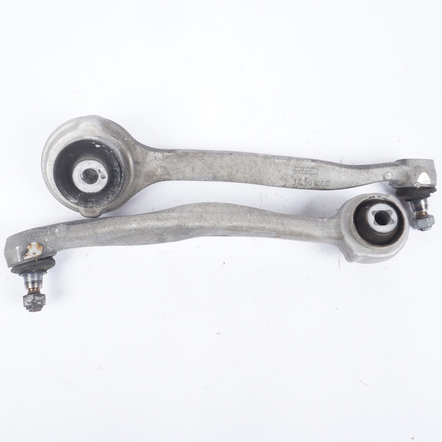10-17 Mercedes E350 E400 Coupe Front Left Side Lower Control Arm SET Oem