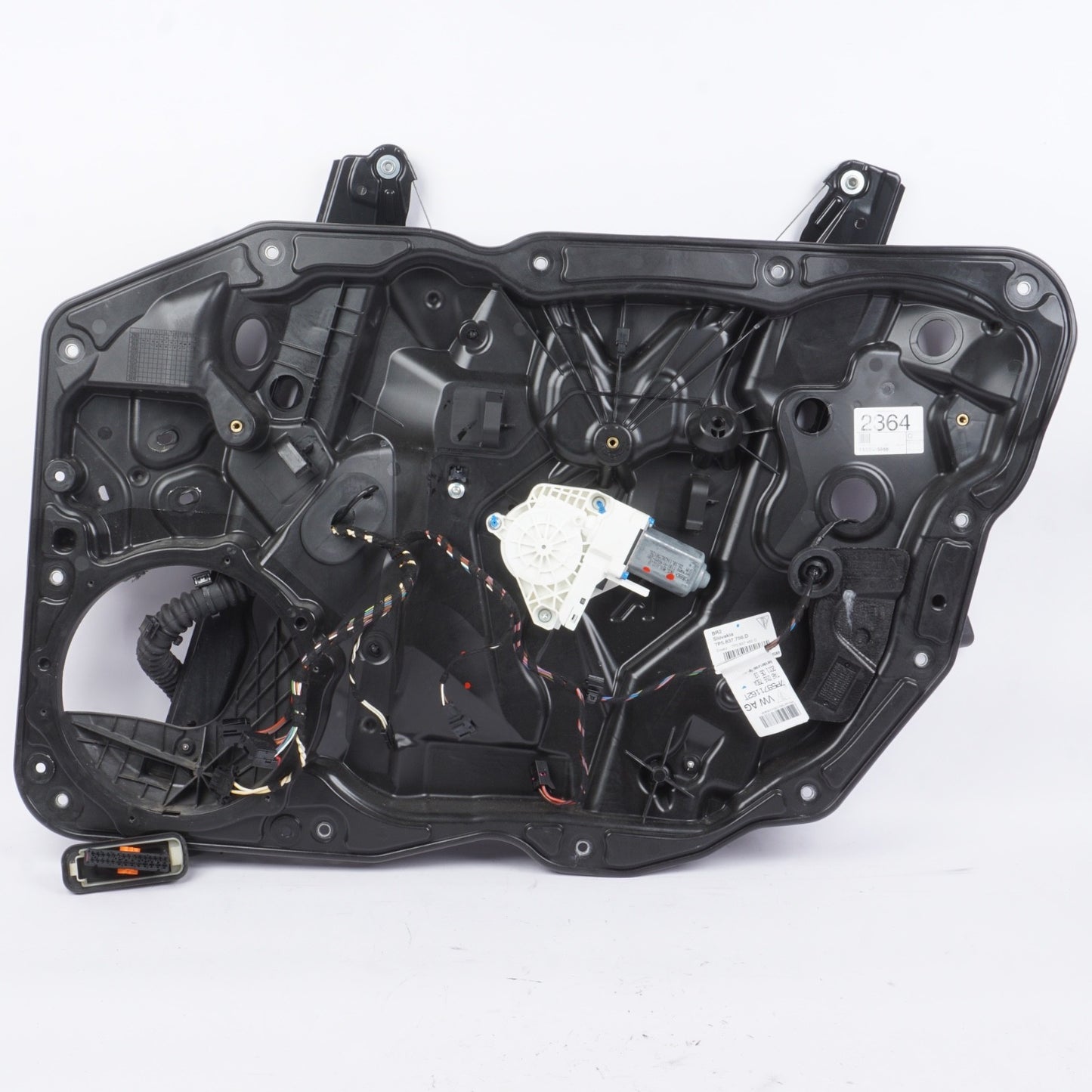 2011-2018 PORSCHE CAYENNE FRONT RIGHT DOOR WINDOW REGULATOR W/ CARRIER OEM