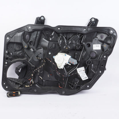 2011-2018 PORSCHE CAYENNE FRONT RIGHT DOOR WINDOW REGULATOR W/ CARRIER OEM