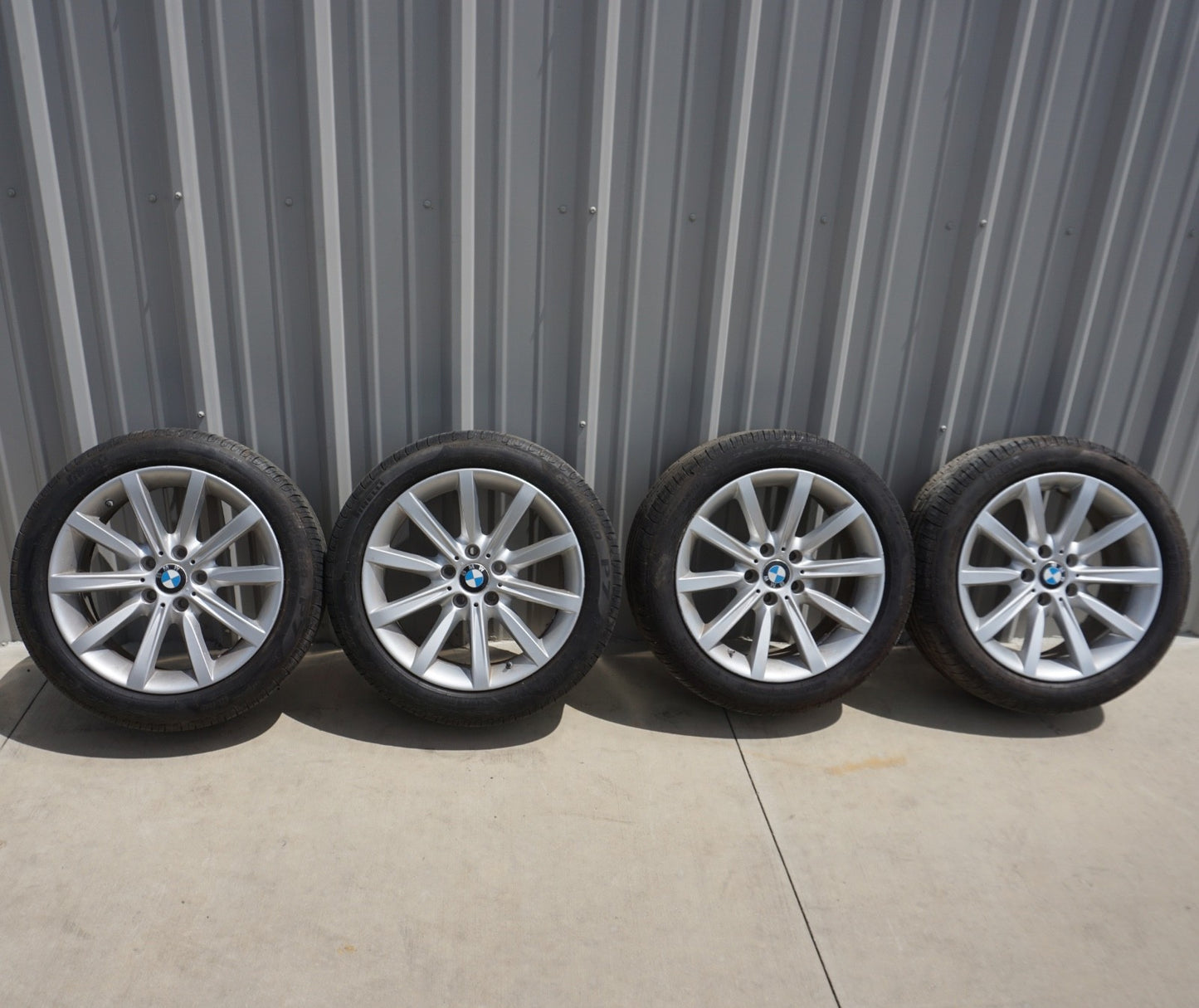 2014 BMW F10 F13 650I Front Rear Wheel Rim 8JX18 ET:30 Style Star Spoke SET