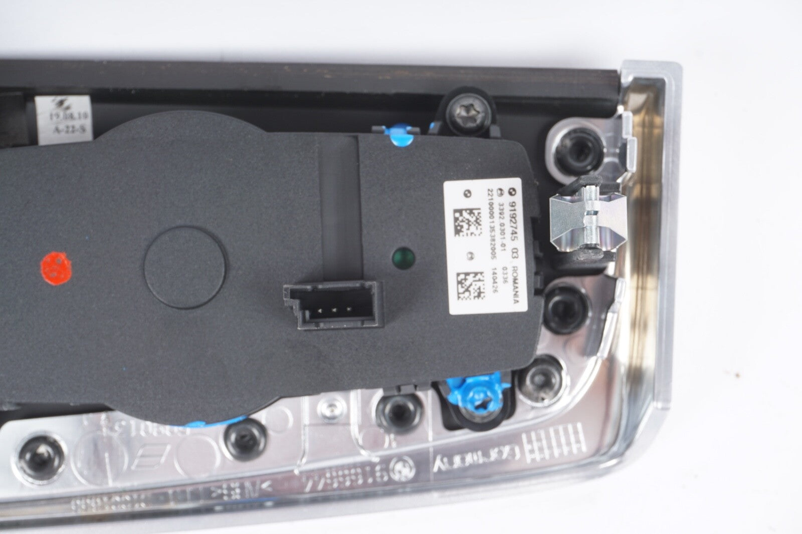2011-2016 BMW 550i 535I 528I HEADLIGHT LAMP SWITCH CONTROL & TRIM OEM 9192745