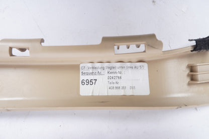 2012-2017 AUDI A7 FRONT LEFT RIGHT SIDE A PILLAR MIDDLE COVER TRIM PANEL OEM