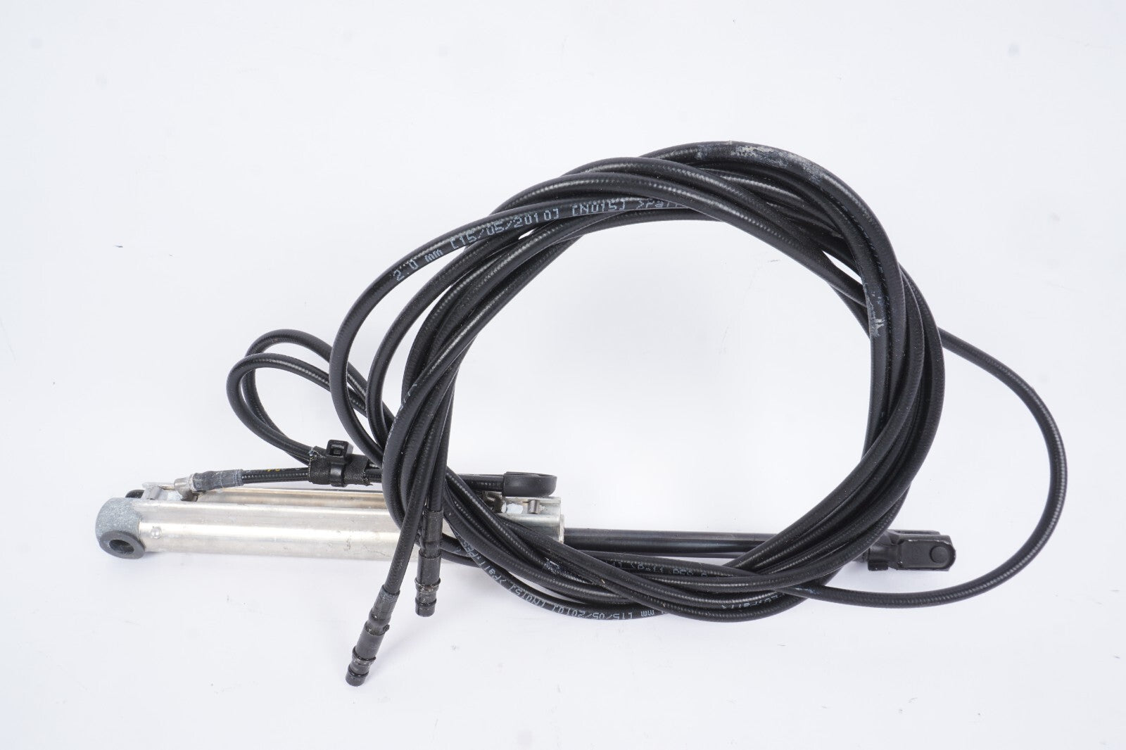 06-10 BMW 650i E64 Convertible Roof Rear Right Cylinder Shock Line 23 OEM