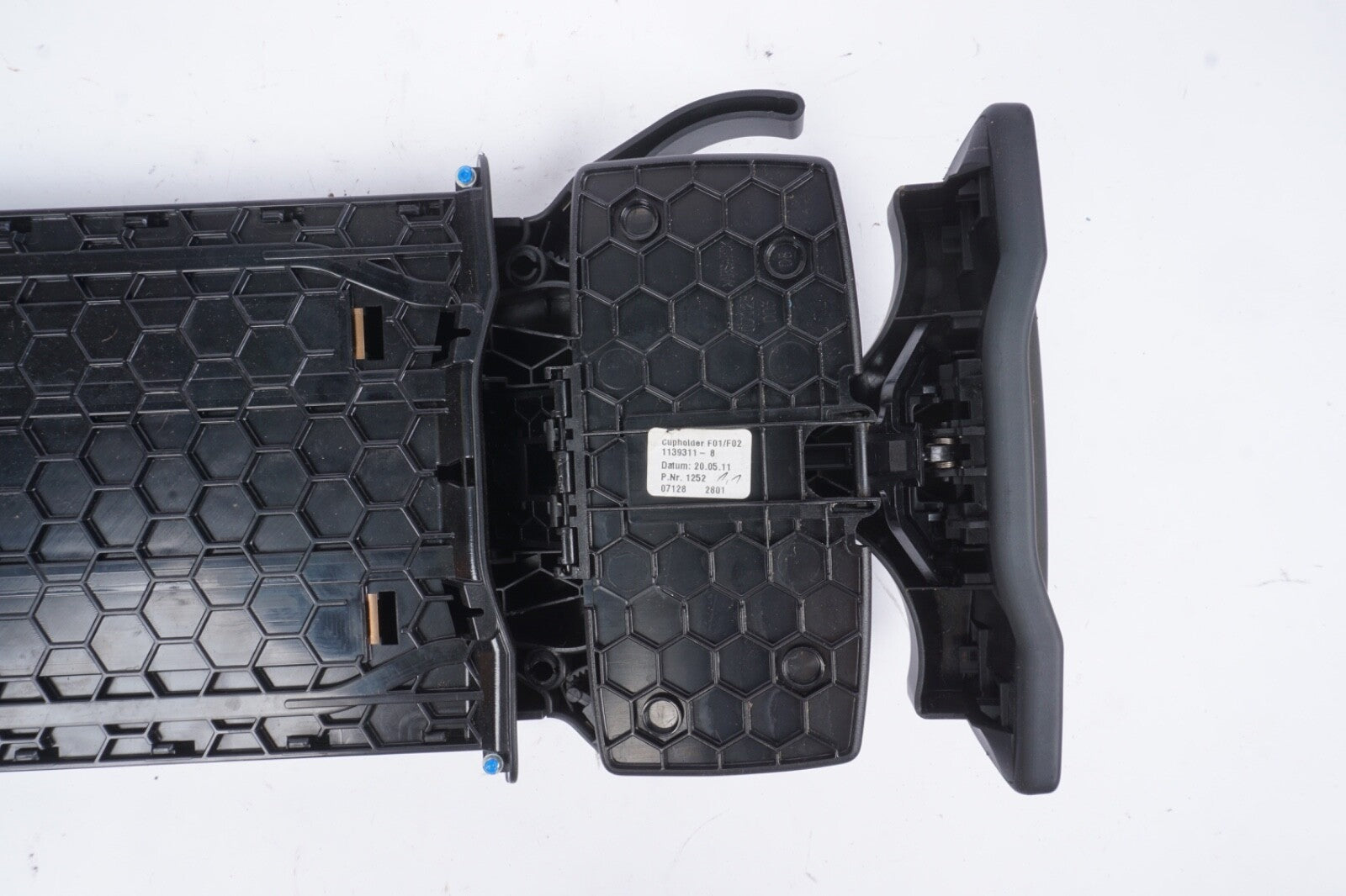 09-15 BMW 750i 750Li F01 Rear Center Seat  Cup Holder Oem