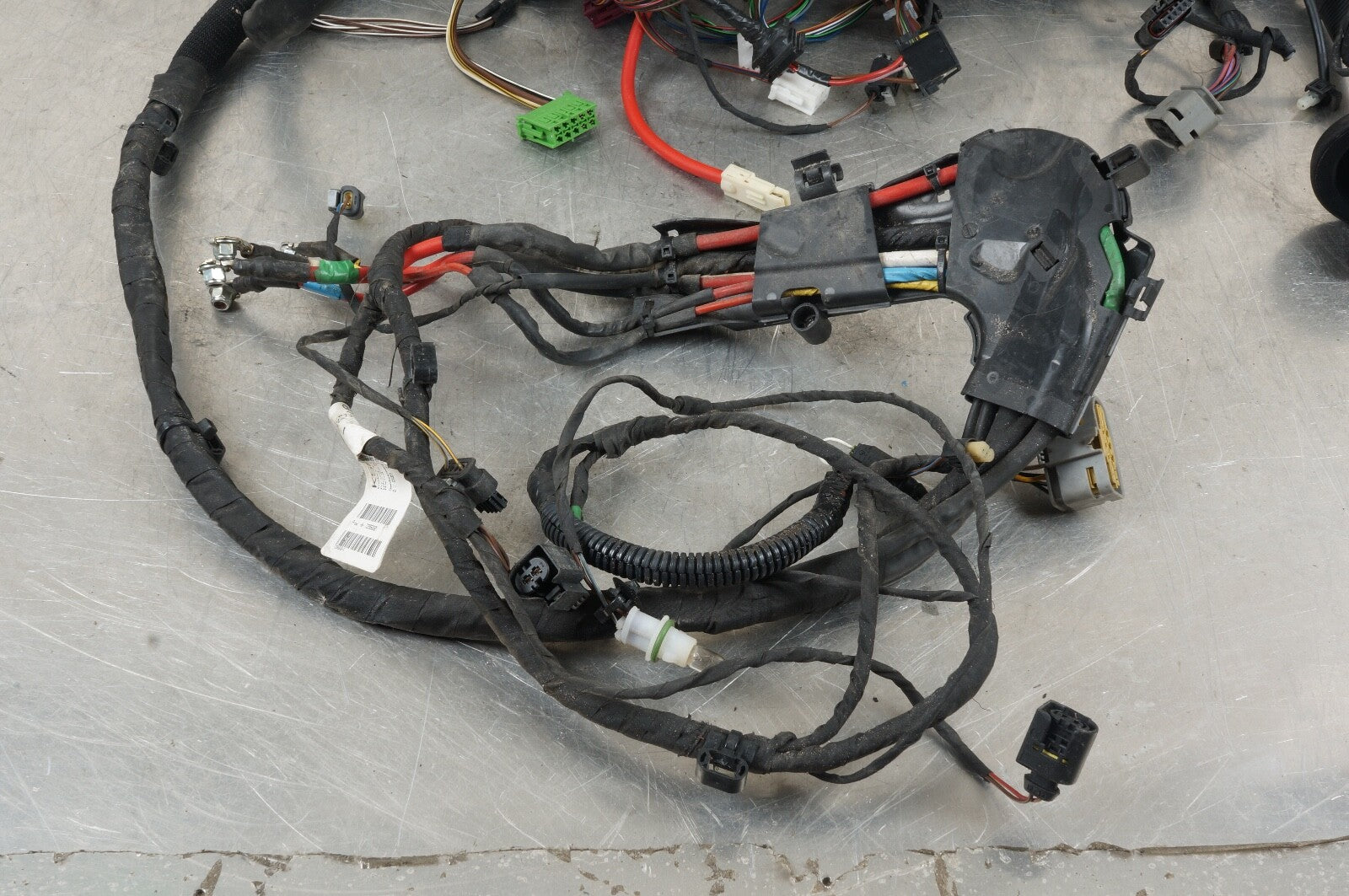 07-13 BMW E70 X5 Headlight Wire Wiring Harness Xenon Front Left 61136941424