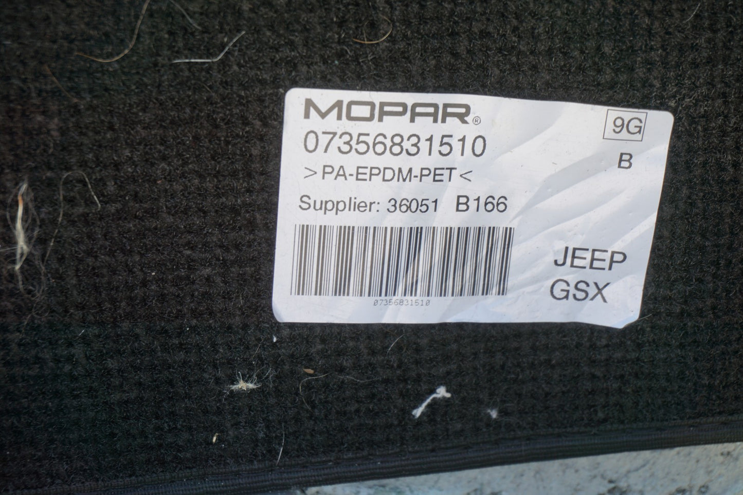 2015-2023 Jeep Renegade Floor Mat Carpet Front & Rear Set Of 4 OEM