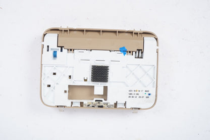 10-13 Mercedes W221 S400 S550 Rear Overhead Vanity Mirror Beige 2218101817 OEM