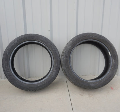 Set of 2 Used 225/45R17 Goodyear Reliant All-season - 91V - 8/32