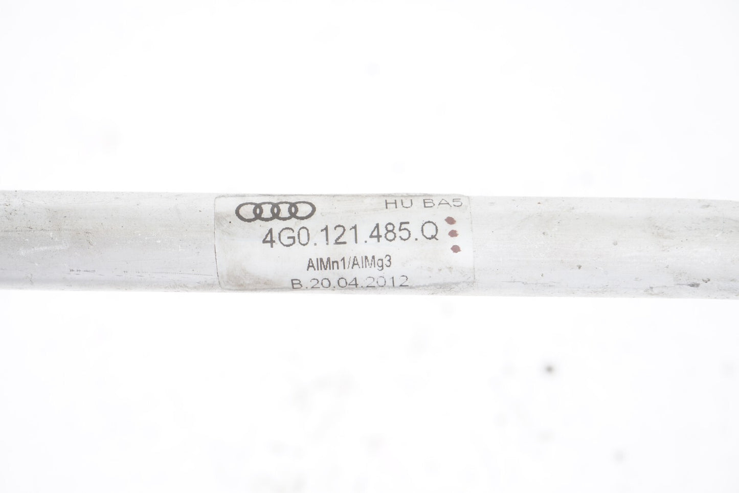 12-17 AUDI A8L A8 3.0L TRANSMISSION OIL COOLER FEED HOSE TUBE PIPE LINE OEM
