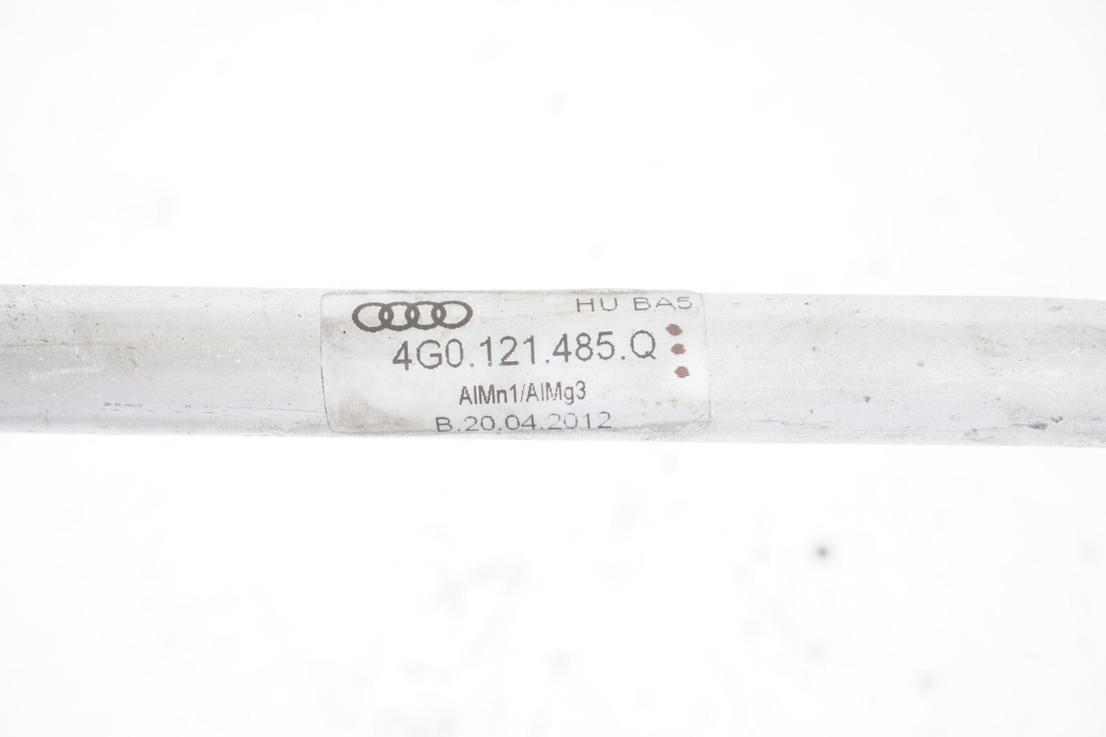 12-17 AUDI A8L A8 3.0L TRANSMISSION OIL COOLER FEED HOSE TUBE PIPE LINE OEM