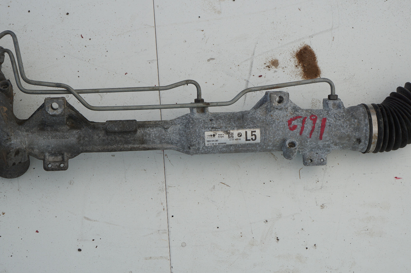 07-13 BMW 335I 328i Steering Gear/Rack Power Rack And Pinion 6777459 OEM