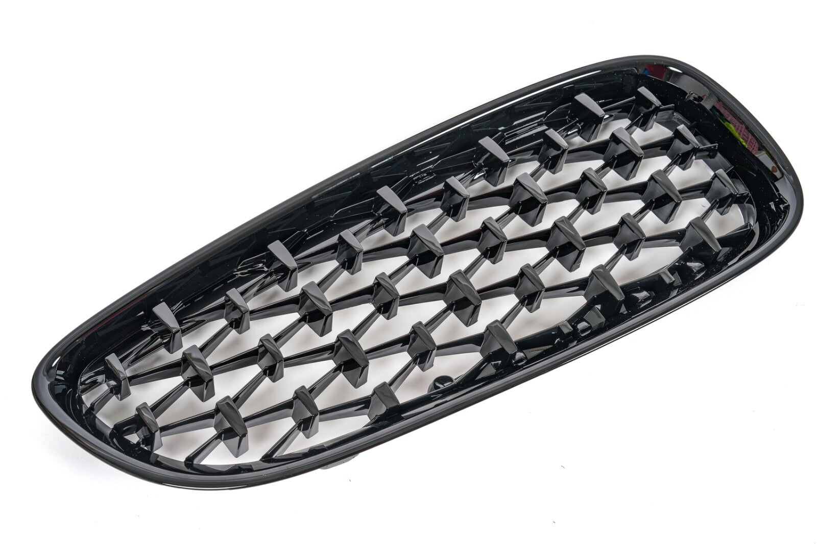 For 2009-2016 BMW E89 Z4 Front Bumper Grille Pair Gloss Black Meteor Style