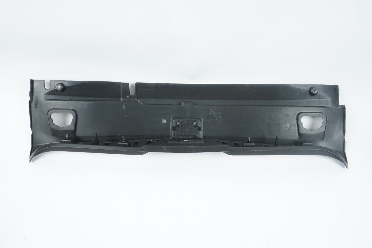 14-17 MASERATI QUATTROPORTE Rear Trunk Lock Latch Trim Cover Panel  OEM