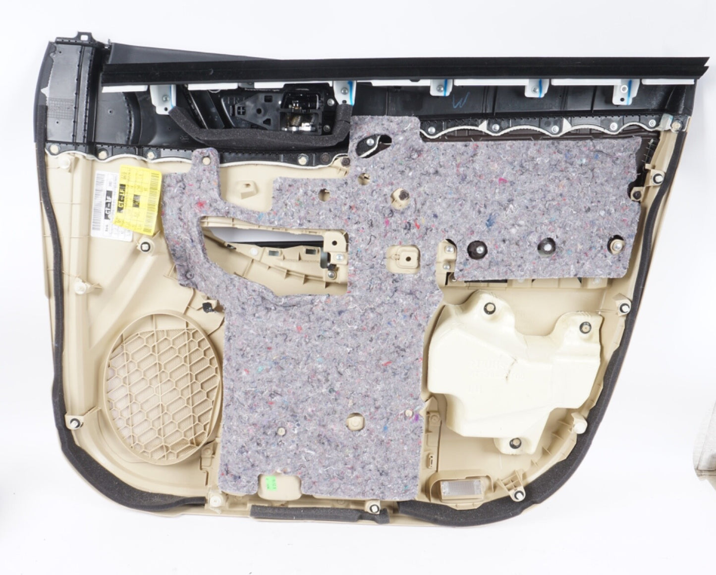 14-16 TOYOTA HIGHLANDER Front LH Driver Door Trim Panel BEIGE COLOR