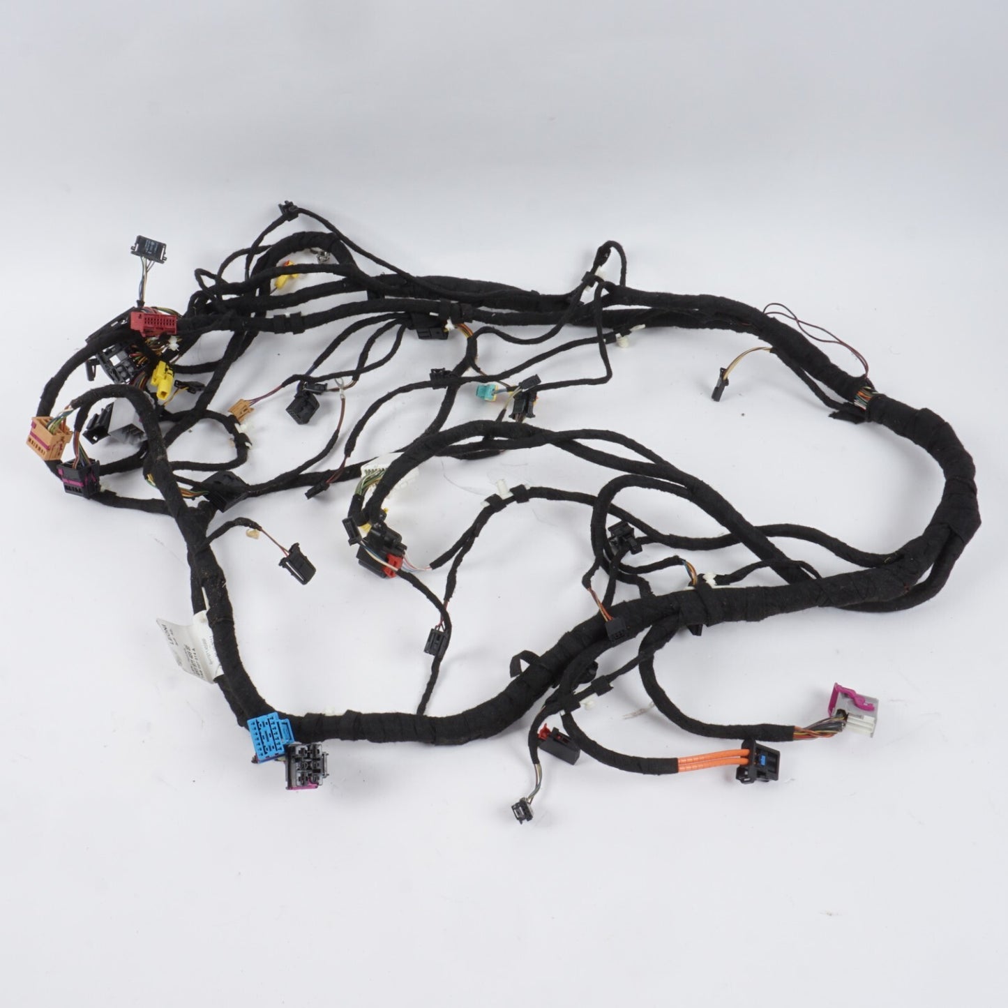 11-17 AUDI A8 A8L DASH DASHBOARD INSTRUMENT PANEL WIRING HARNESS 4H1971459BF OEM