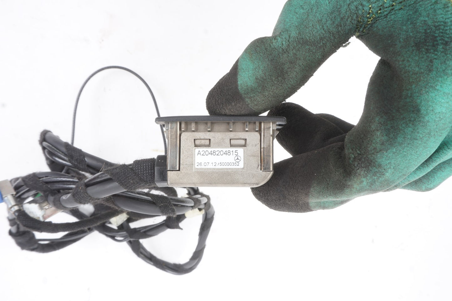 12-15 Mercedes C E W207 W204 Center Console USB Port Wire Harness OEM