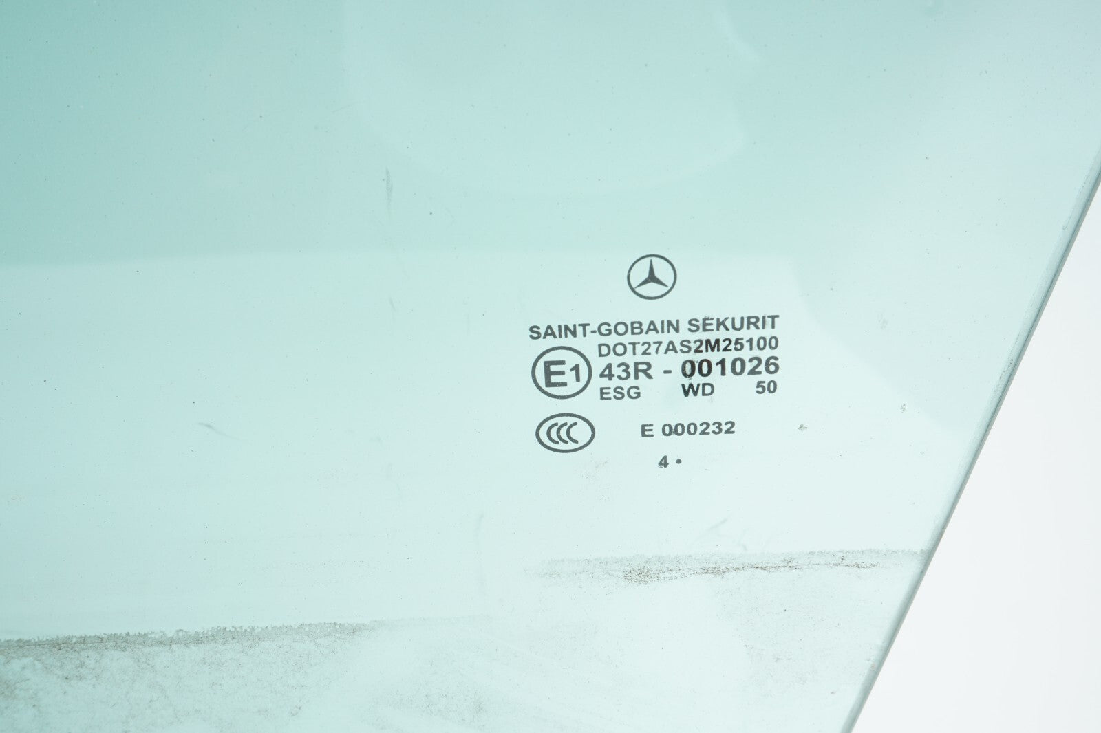 03 - 12 Mercedes R230 SL500 SL600 FRONT LEFT DRIVER DOOR WINDOW GLASS OEM