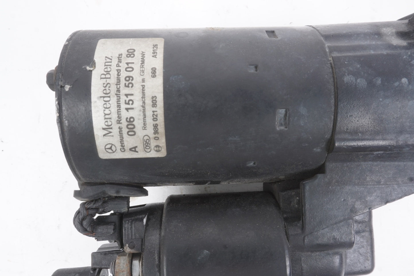 2007 - 2013 Mercedes W204 C300 E350 Engine Starter Motor OEM