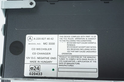 2003 - 2008 Mercedes SL500 R230 CD Changer 6 Disk Player  2208274642  OEM