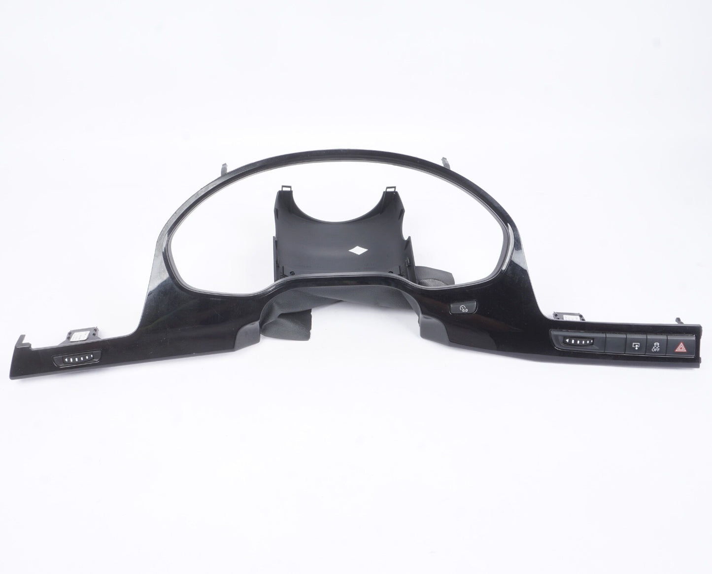 2011-2018 AUDI A8 L S8 D4 STEERING COLUMN SHROUD COVER W/ SPEEDOMETER TRIM OEM