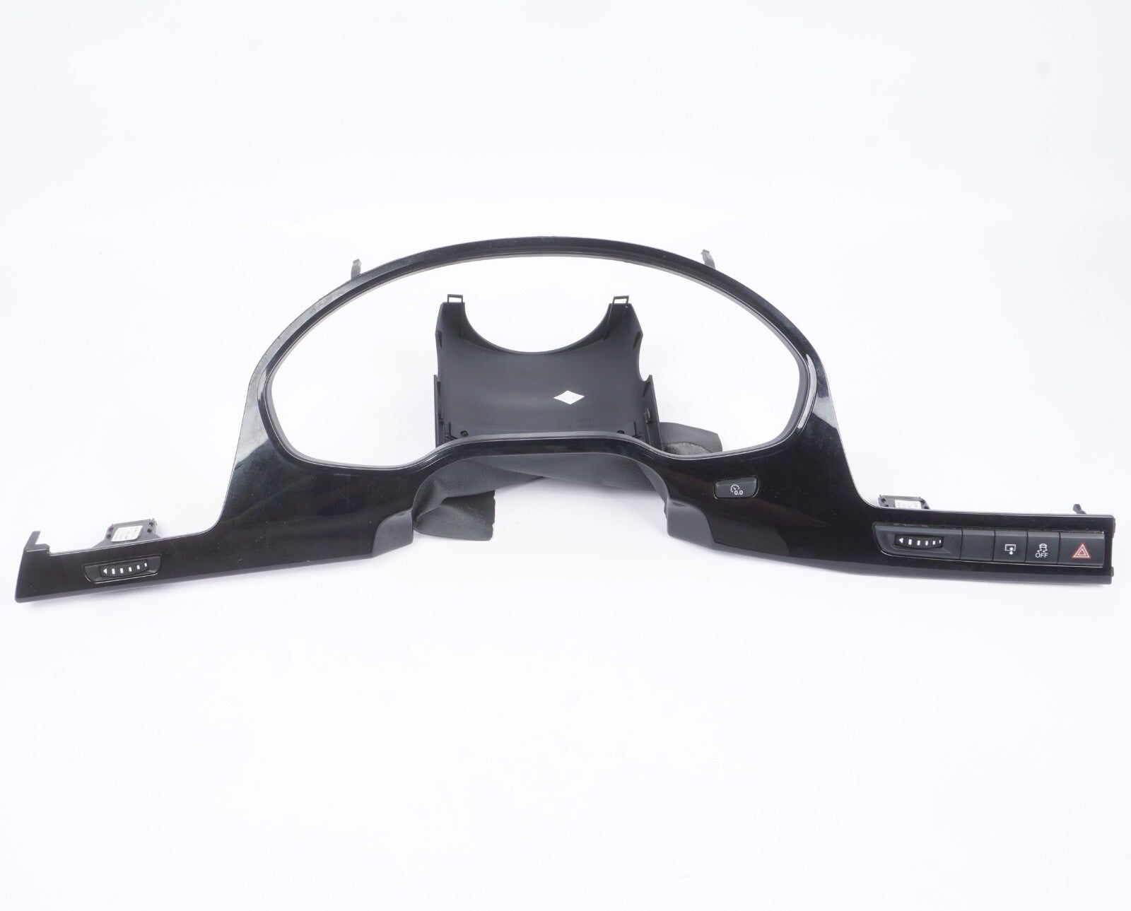 2011-2018 AUDI A8 L S8 D4 STEERING COLUMN SHROUD COVER W/ SPEEDOMETER TRIM OEM
