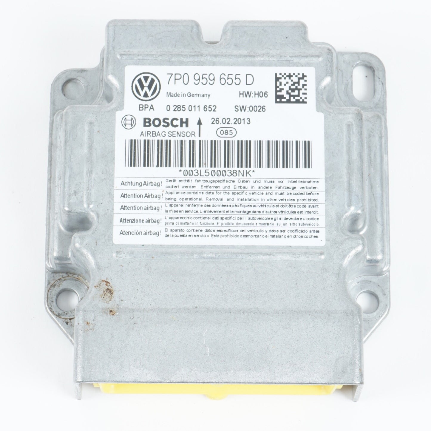 2011 - 2016 PORSCHE CAYENNE OEM CONTROL MODULE 7P0959655D