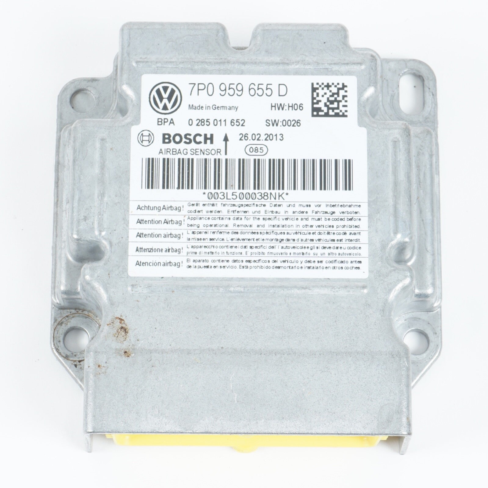 2011 - 2016 PORSCHE CAYENNE OEM CONTROL MODULE 7P0959655D